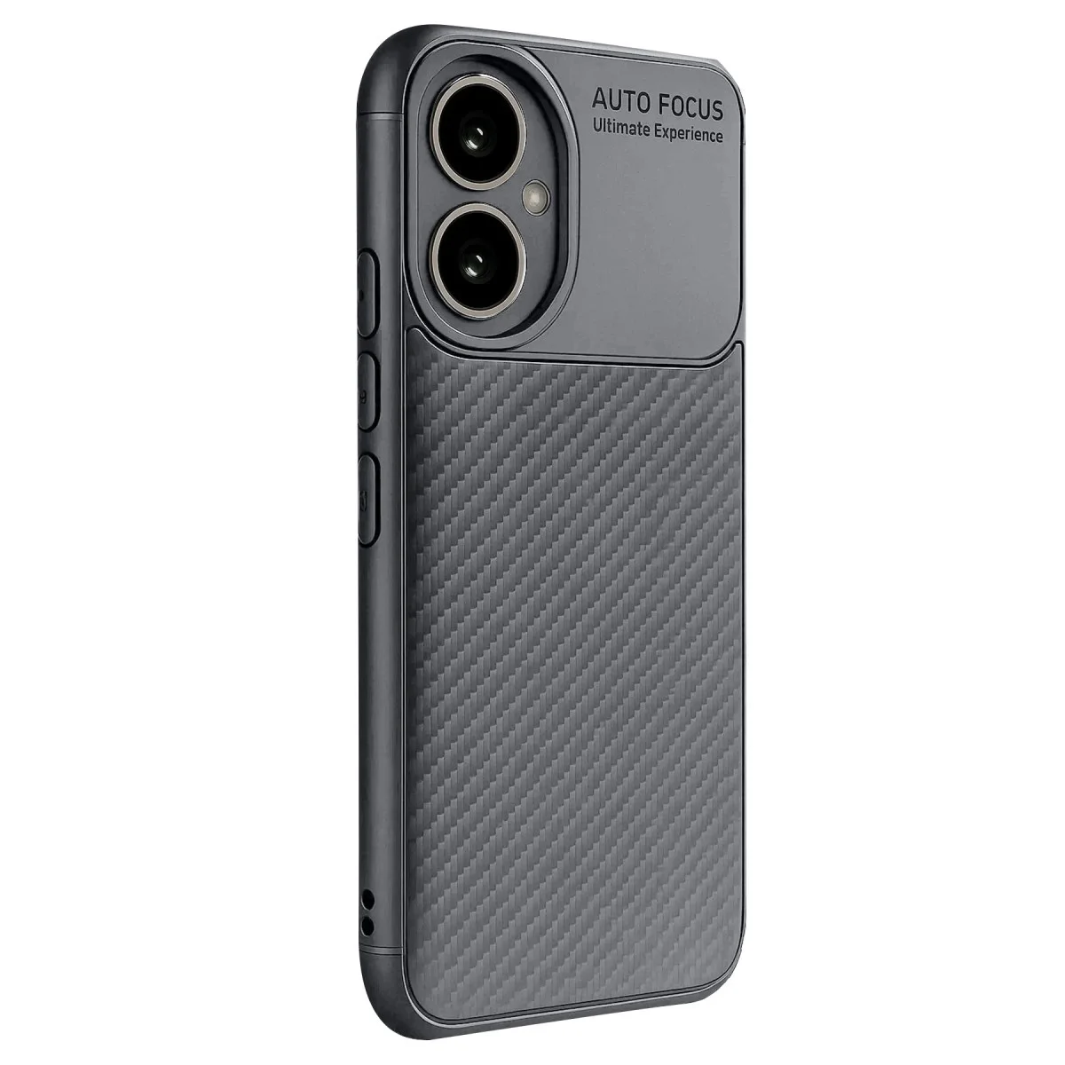 400 Kılıf Auto Focus Karbon Kapak - Gri