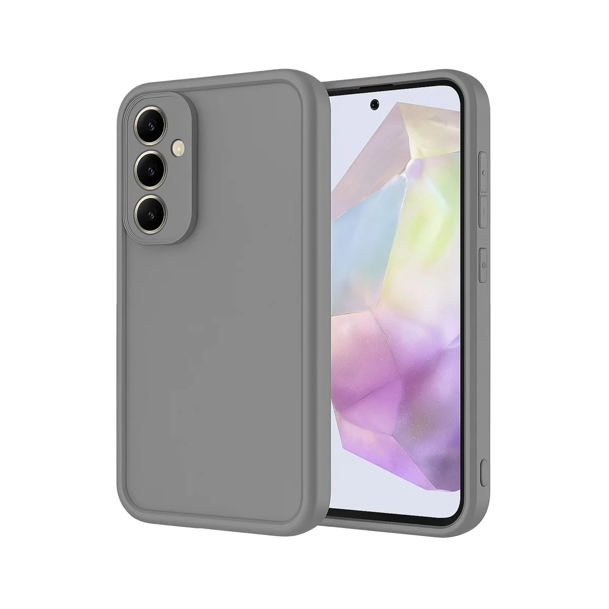 Galaxy A56 Kılıf Viera Silikon - Gri