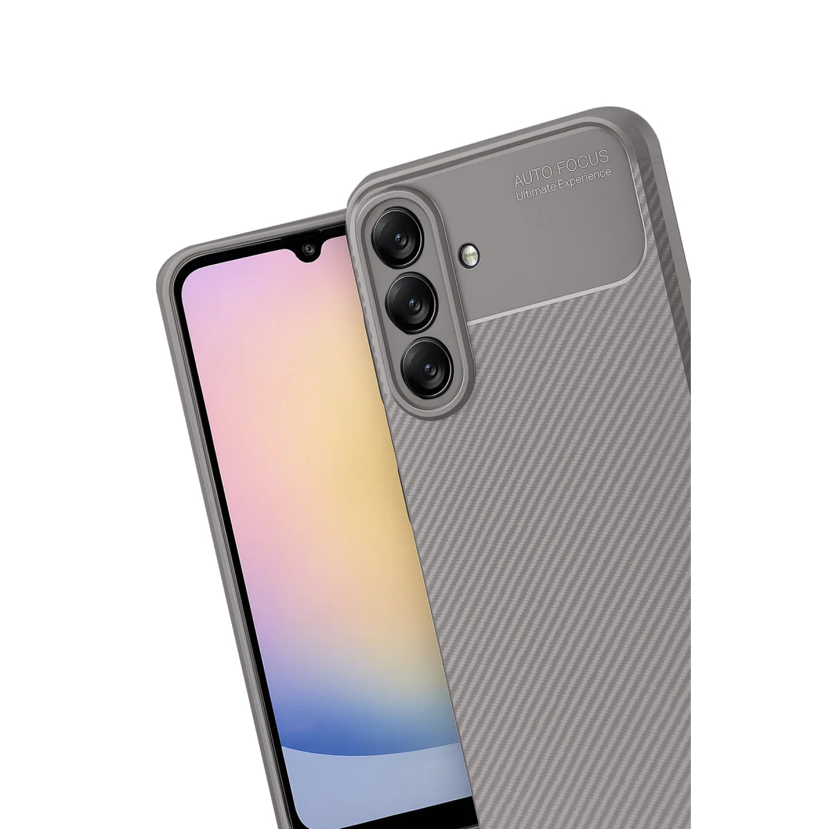 Galaxy A17 5G Auto Focus Karbon Kapak - Gri