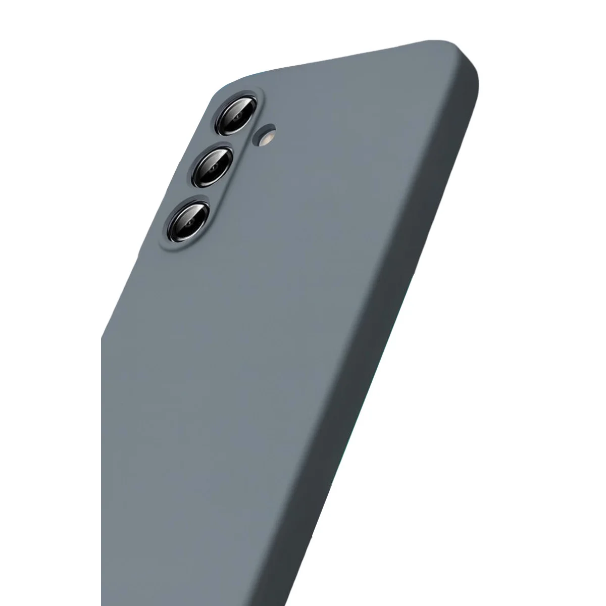 Galaxy A17 5G Nano içi Kadife Silikon - Gri