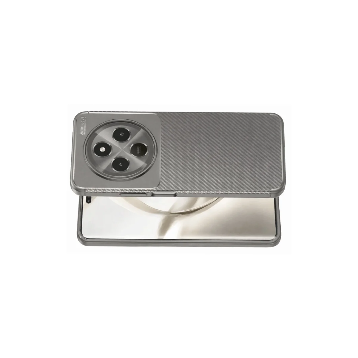 Spark 30C Kılıf Auto Focus Karbon Kapak - Gri