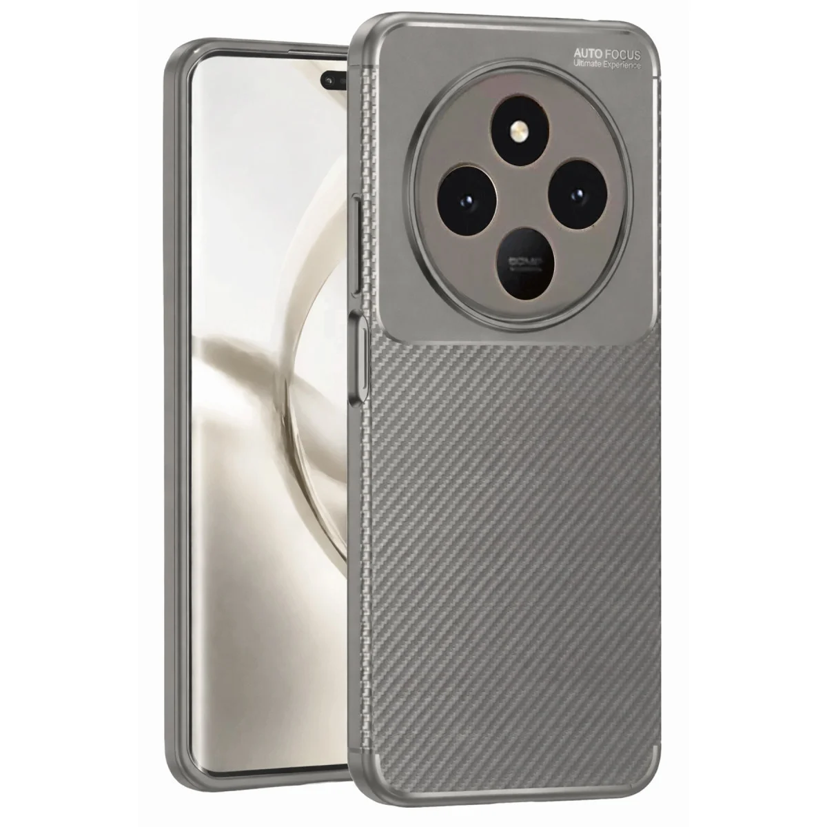 Spark 30 Kılıf Auto Focus Karbon Kapak - Gri