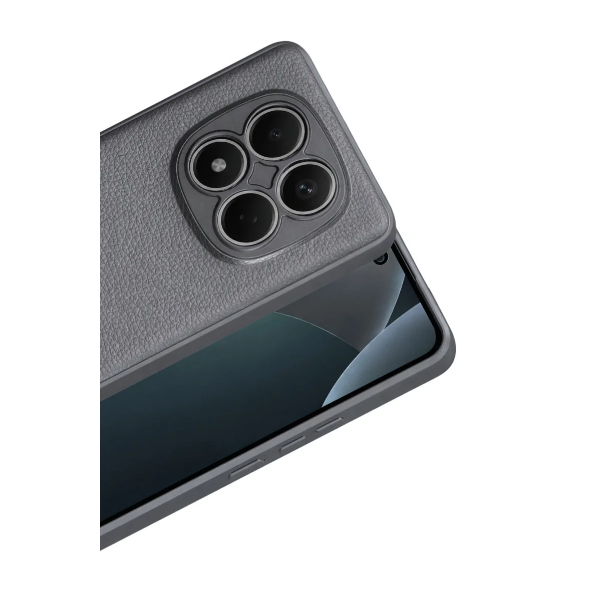 Redmi Note 15 Pro 4G Thermax Silikon Kılıf - Gri