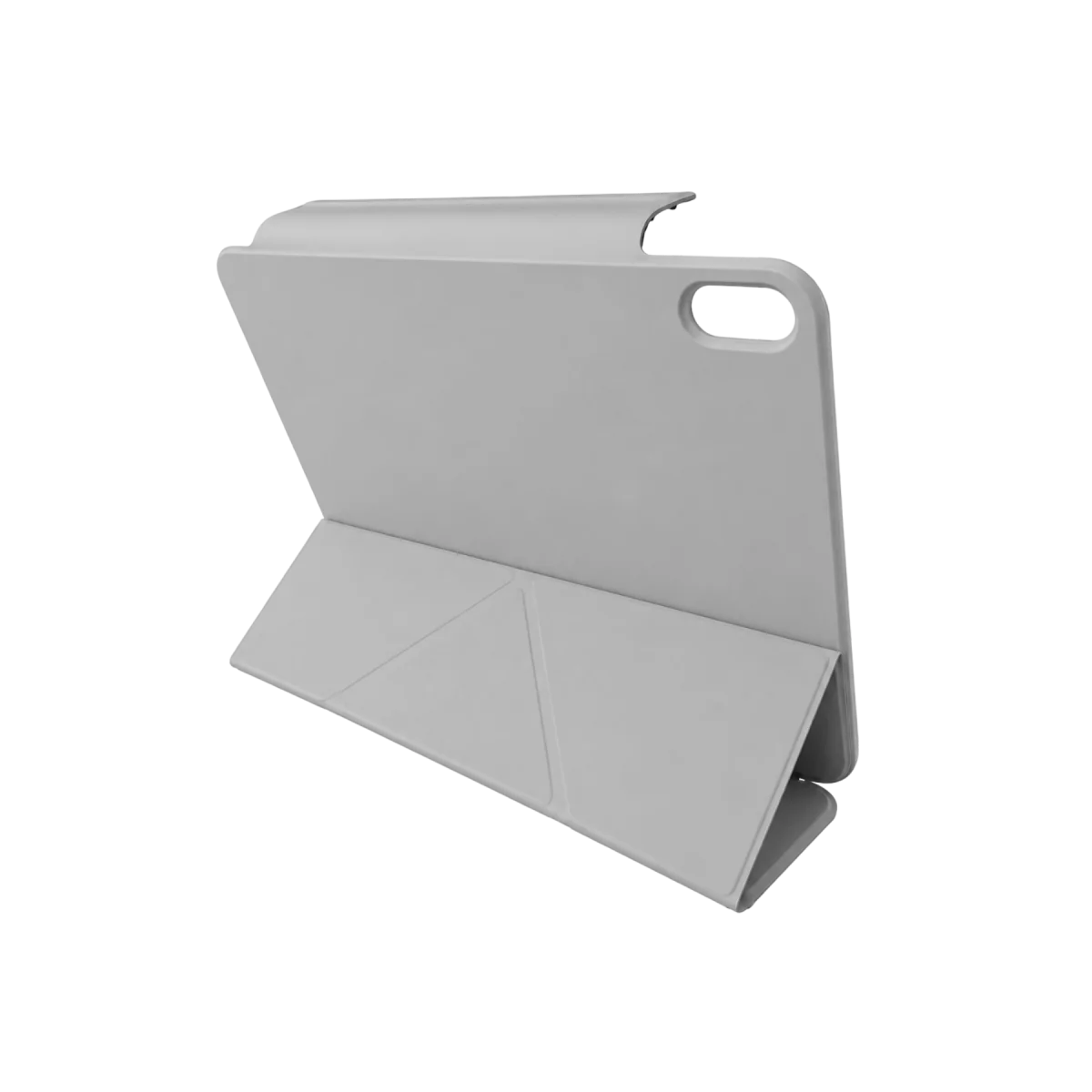 iPad 2025 10.9 10.Nesil (A16) Edz Manyetik Standlı Tablet Kılıfı - Gri