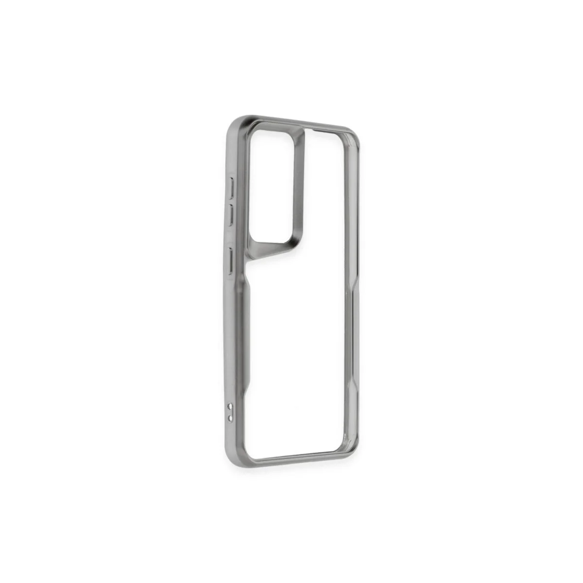 Galaxy A05S Kılıf Boyi Silikon Kapak - Gümüş
