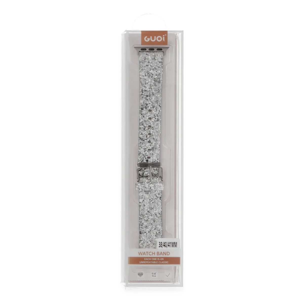 Watch 42mm Starry Taşlı Kordon - Gümüş