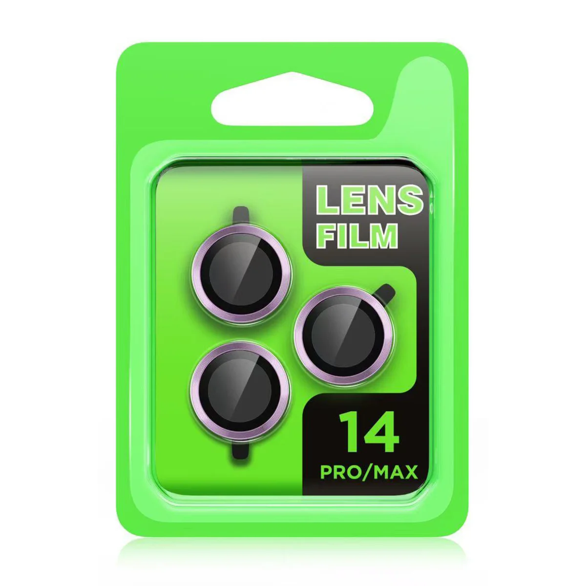 iPhone 14 Pro Max Raze Metal Kamera Lens - Gümüş