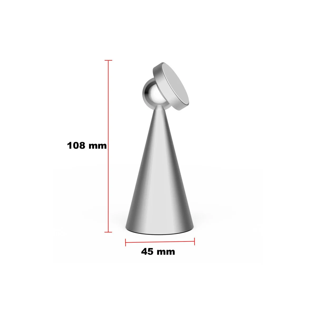 WS01 Magnetli Holder - Gümüş