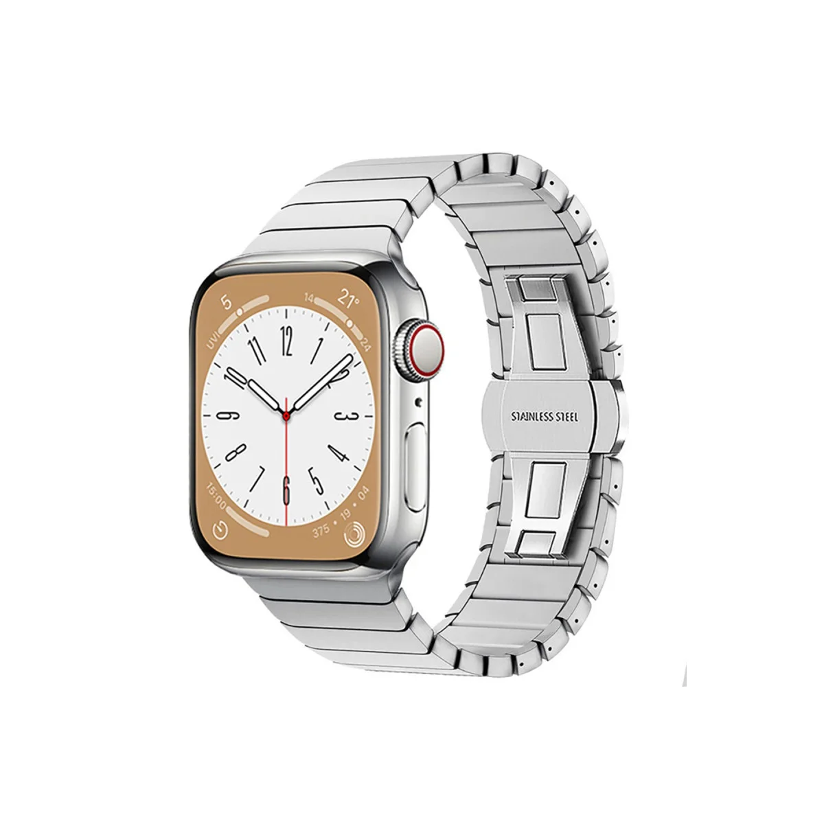 Watch 42mm KR413 Fine Steel Kordon - Gümüş