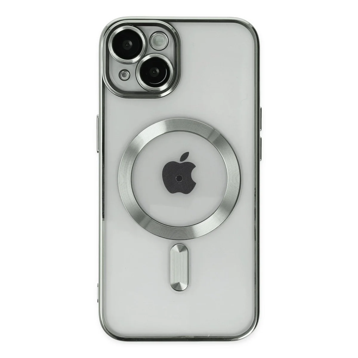 iPhone 14 Kılıf Kross Magneticsafe Kapak - Gümüş