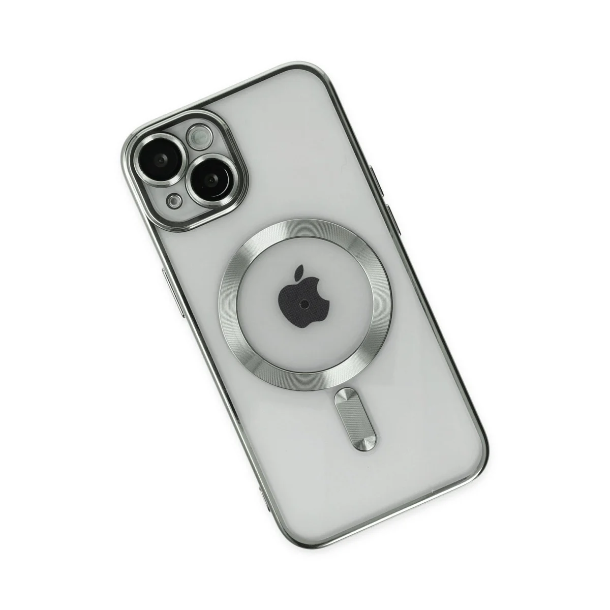 iPhone 14 Kılıf Kross Magneticsafe Kapak - Gümüş