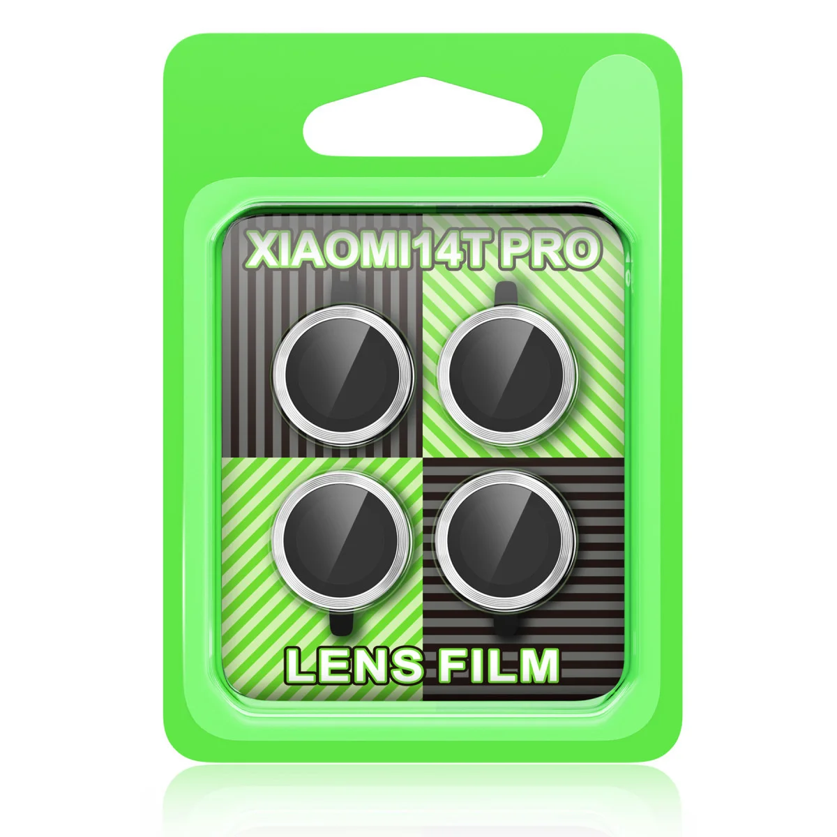 Mi 14T Pro Raze Metal Kamera Lens - Gümüş