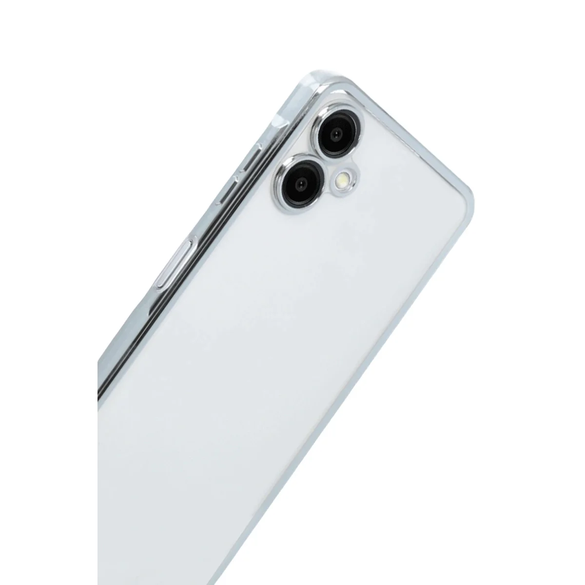 Galaxy A07 4G Razer Lensli Silikon - Gümüş