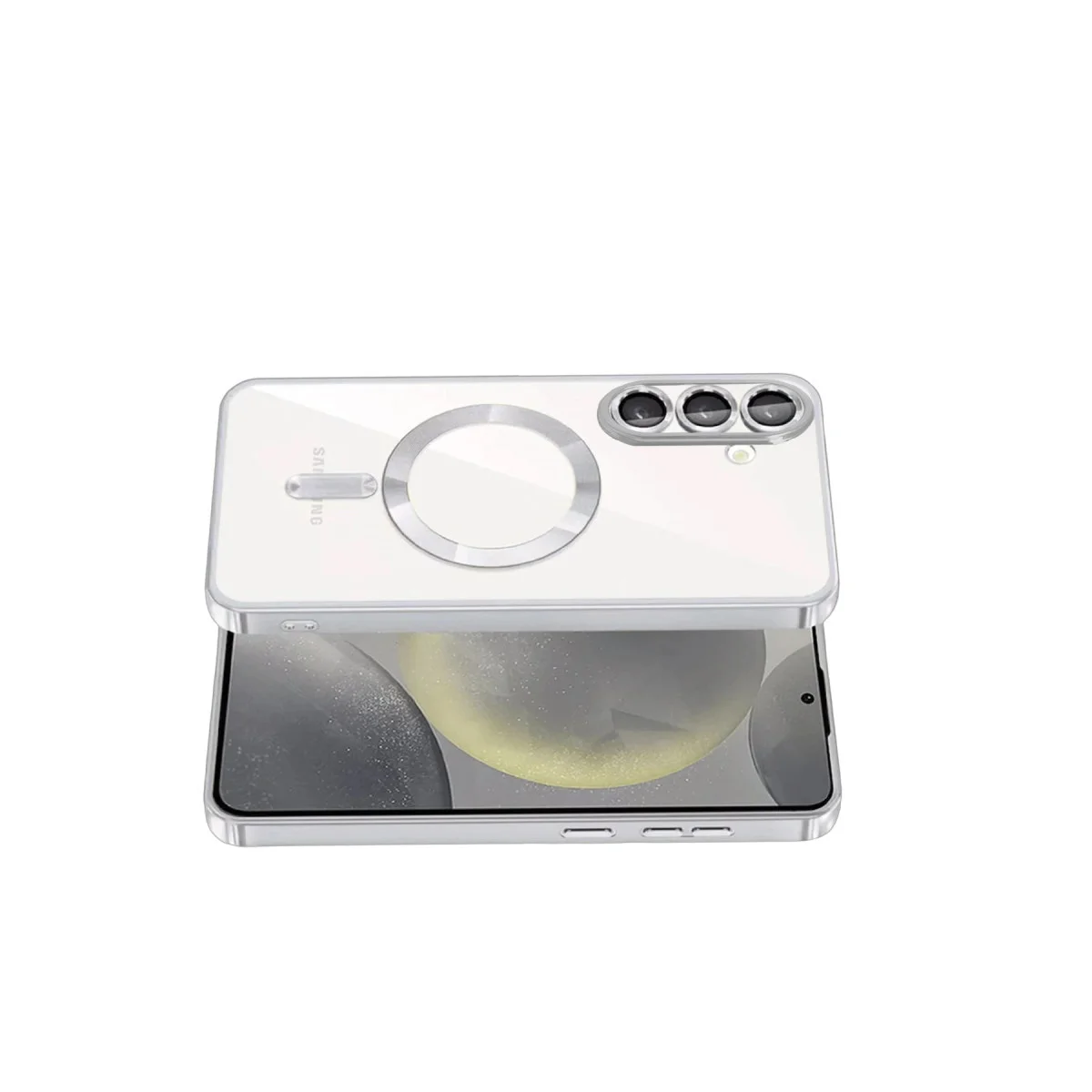 Galaxy S26 Plus Kross Magneticsafe Kapak - Gümüş