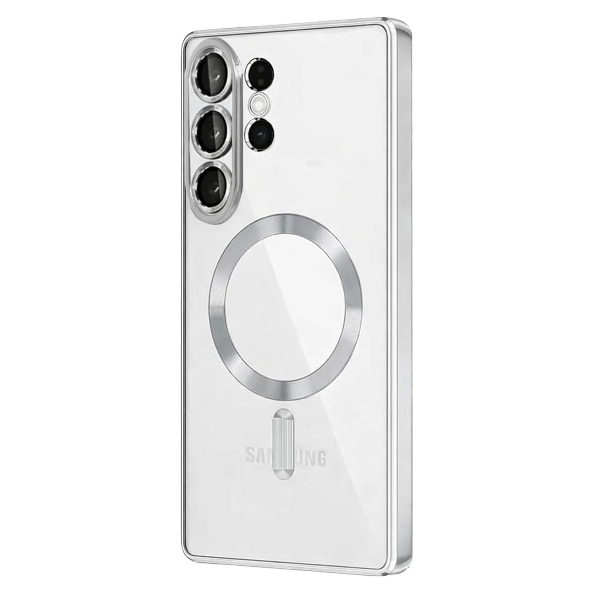 Galaxy S26 Ultra Kross Magneticsafe Kapak - Gümüş