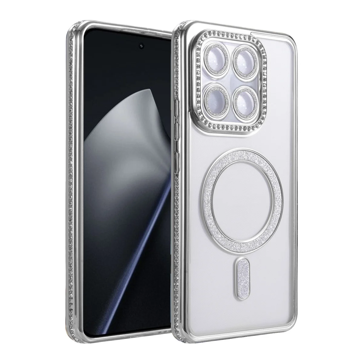 Mi 15T Pro Joke Simli Magneticsafe Kılıf - Gümüş