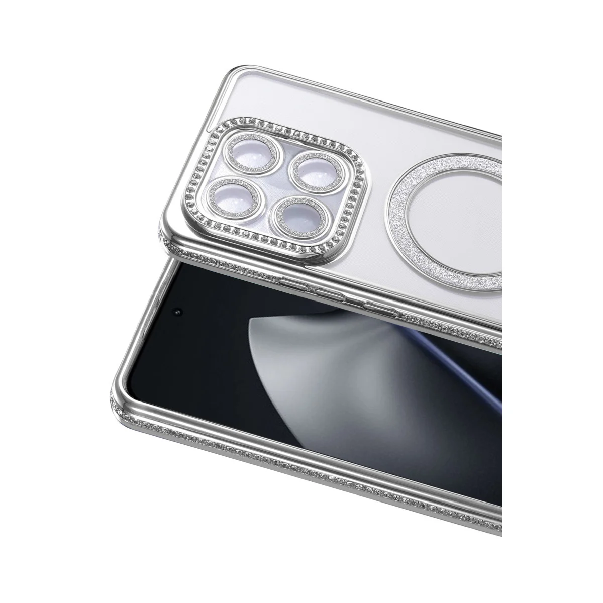 Mi 15T Pro Joke Simli Magneticsafe Kılıf - Gümüş