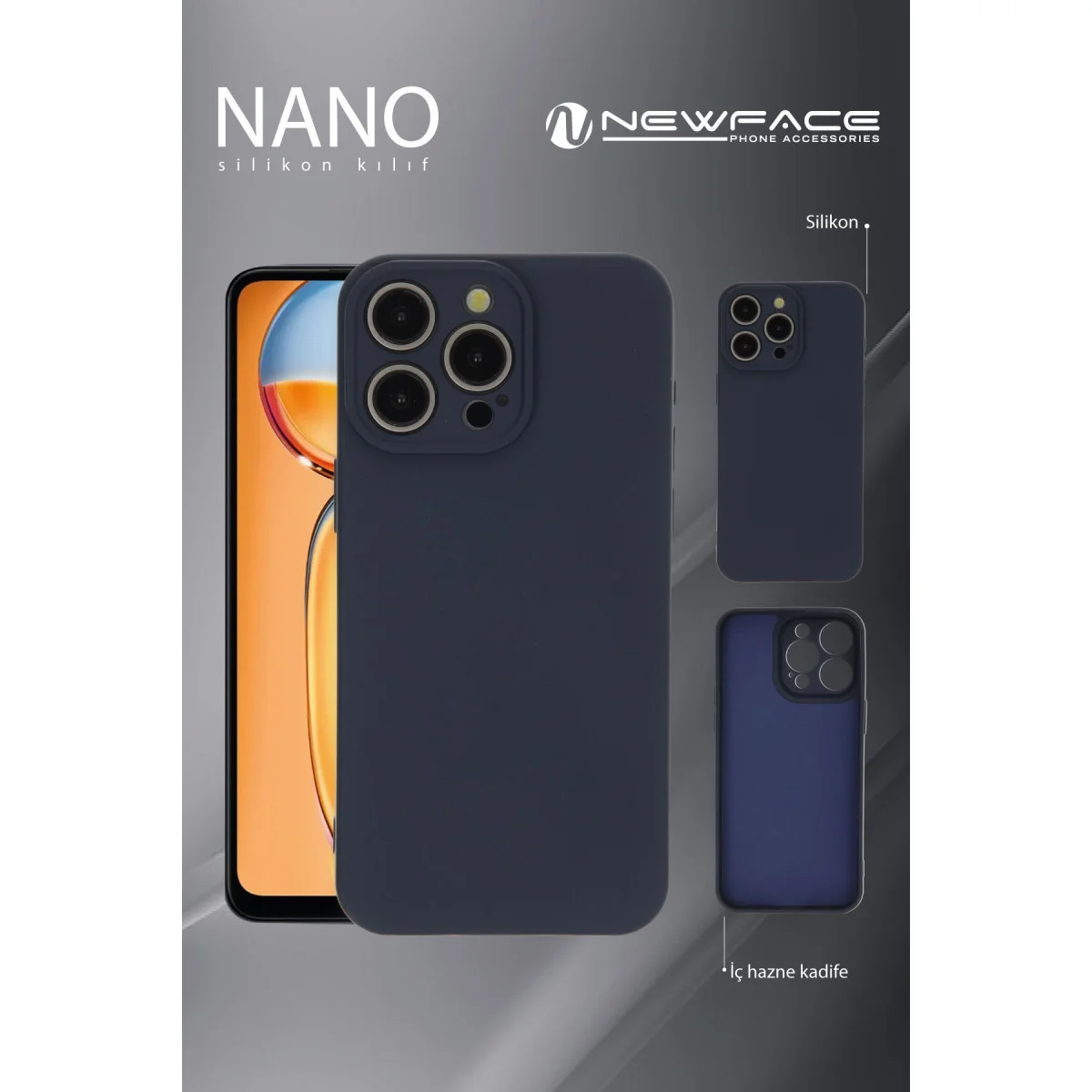 A38 Kılıf Nano içi Kadife Silikon - Turuncu