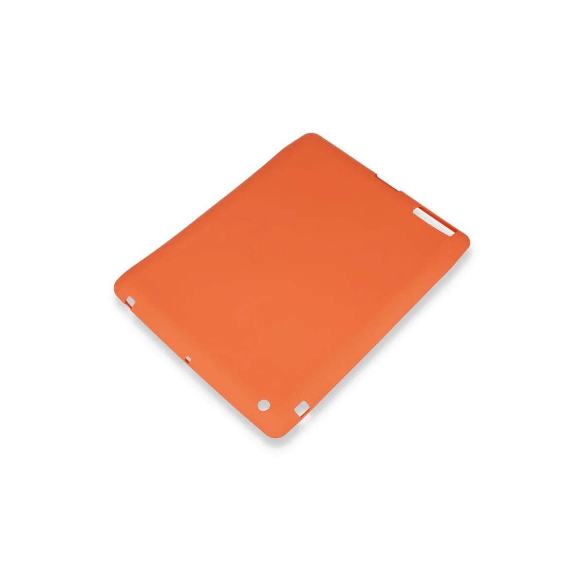 iPad 4 9.7 Kılıf Evo Tablet Silikon - Turuncu
