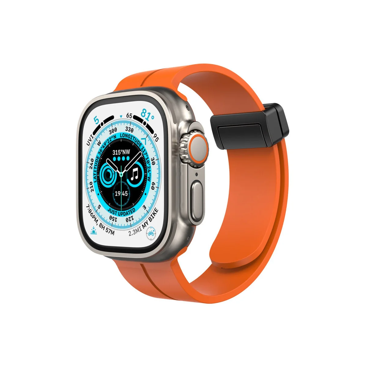 Watch 42mm KR412 Elegance Stylısh Kordon - Turuncu