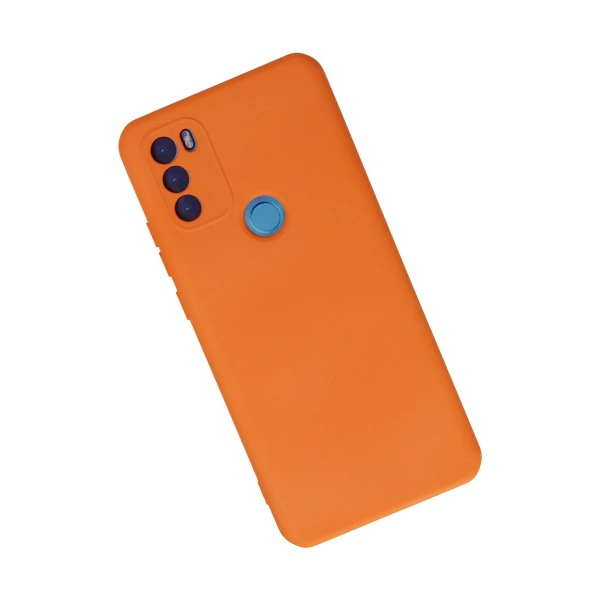 GM 21 Plus Kılıf Nano içi Kadife Silikon - Turuncu