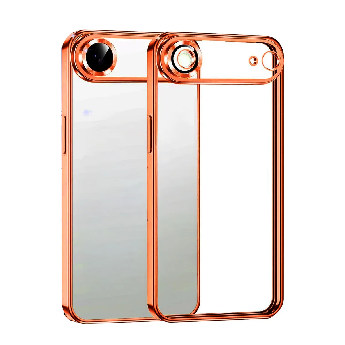 iPhone 17 Air Razer Lensli Silikon - Turuncu