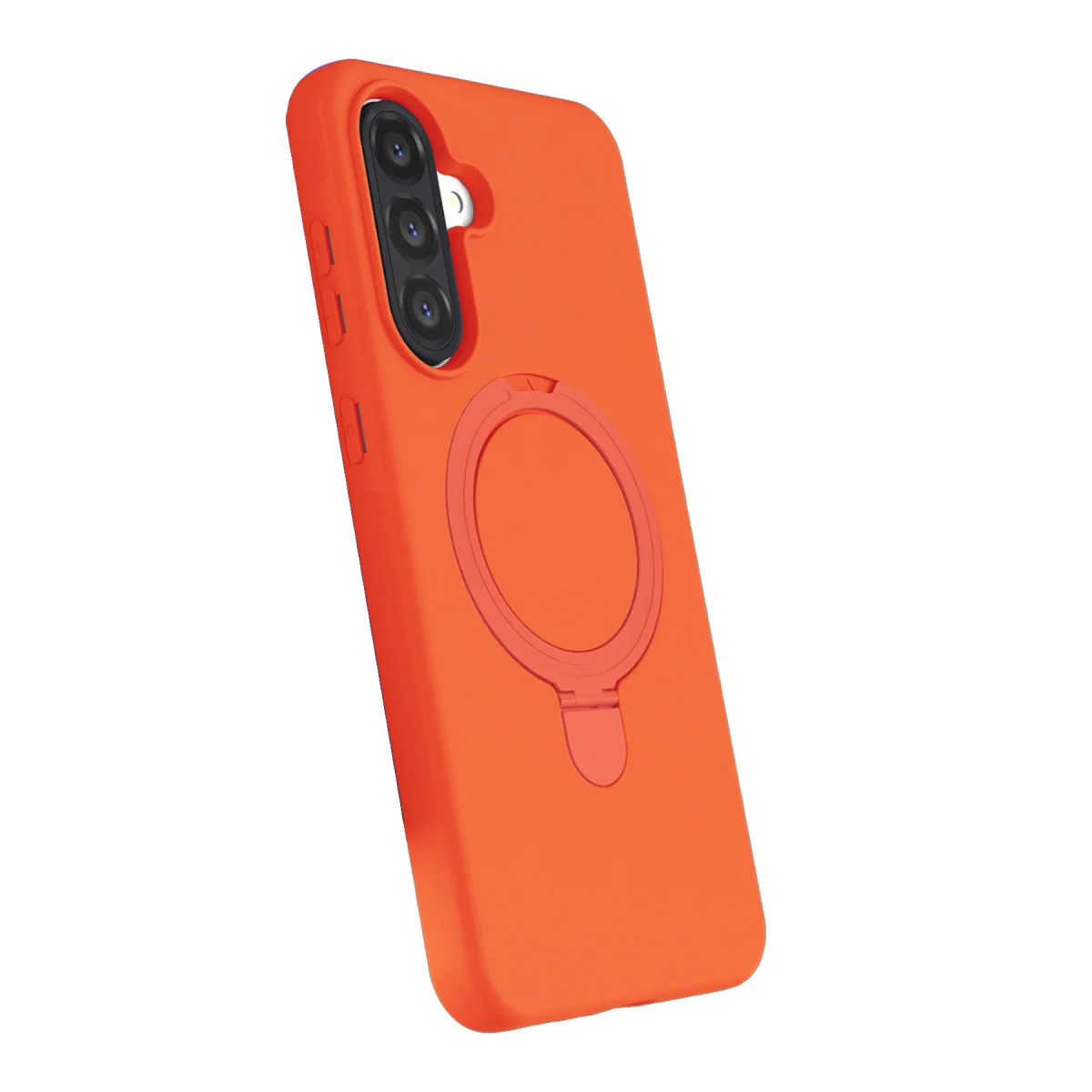Galaxy A26 Regal Magsafe Standlı Kapak - Turuncu