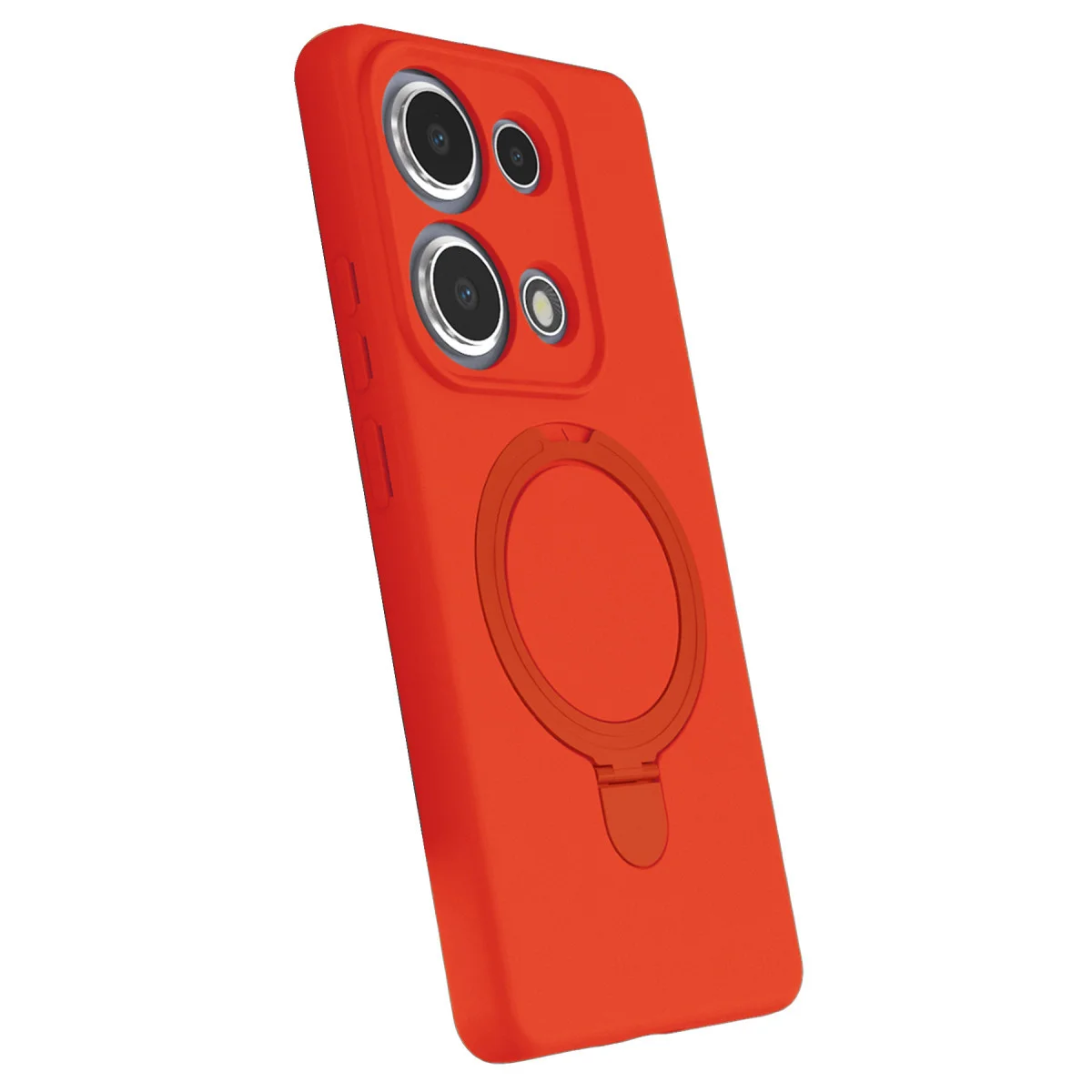 Redmi Note 13 Pro 4G Regal Magsafe Standlı Kapak - Turuncu