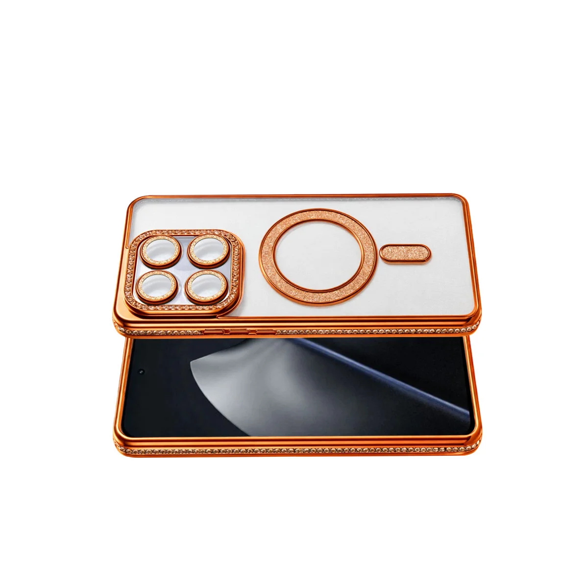 Mi 15T Pro Joke Simli Magneticsafe Kılıf - Turuncu