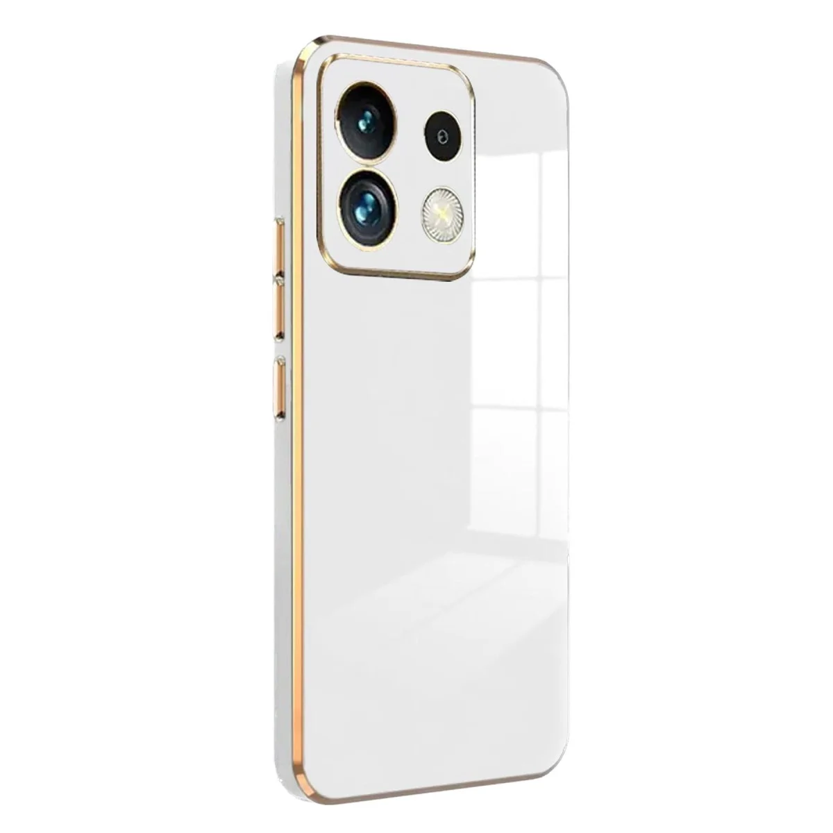 Redmi Note 13 5G Kılıf Volet Silikon - Beyaz