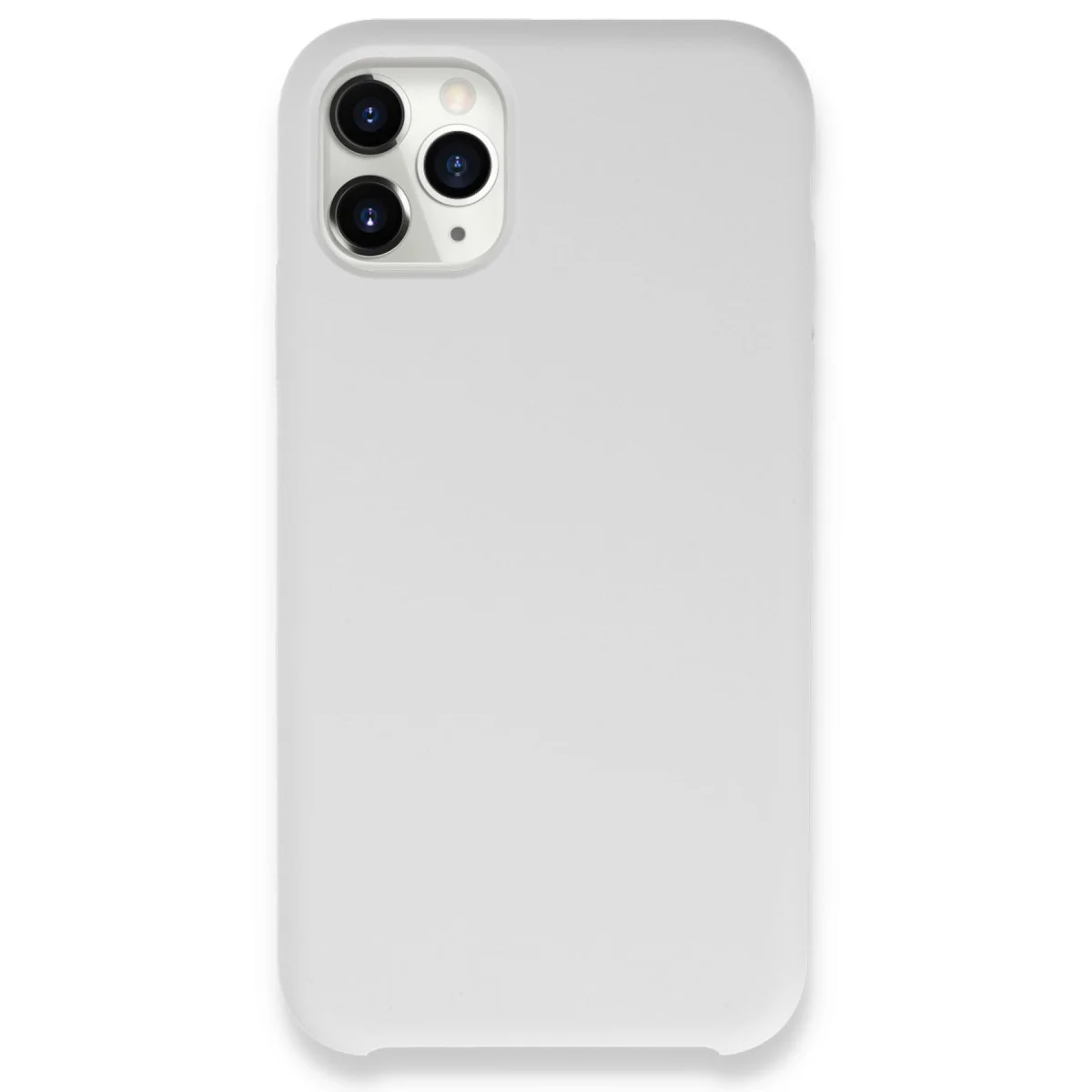 iPhone 11 Pro Max Kılıf Lansman Legant Silikon - Beyaz