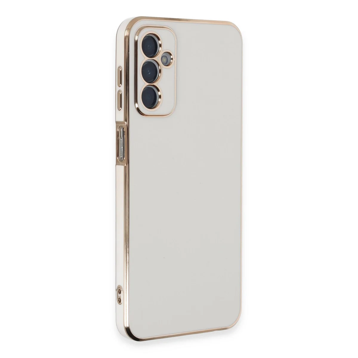 Galaxy A14 4G Kılıf Volet Silikon - Beyaz