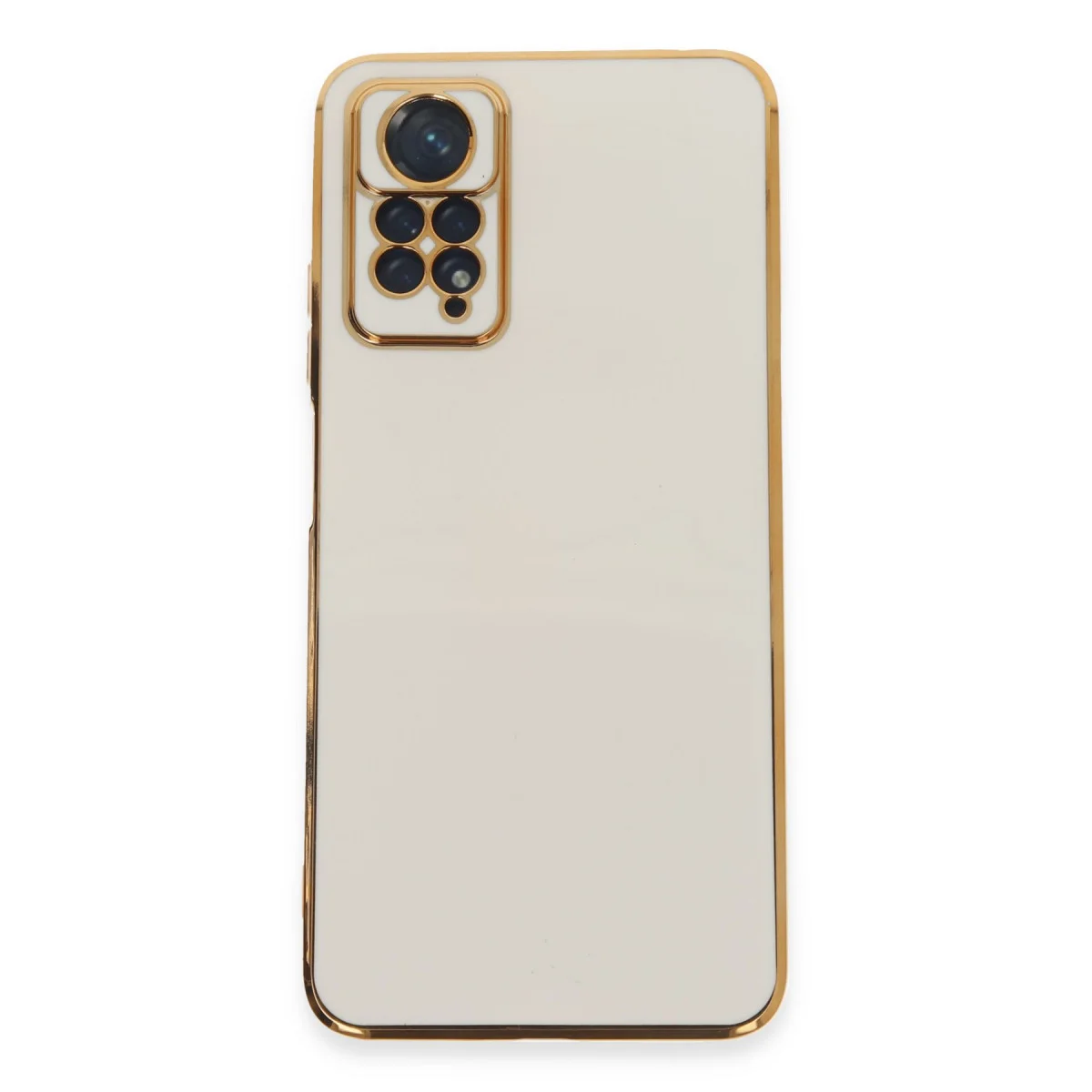 Redmi Note 12 Pro 4G Kılıf Volet Silikon - Beyaz