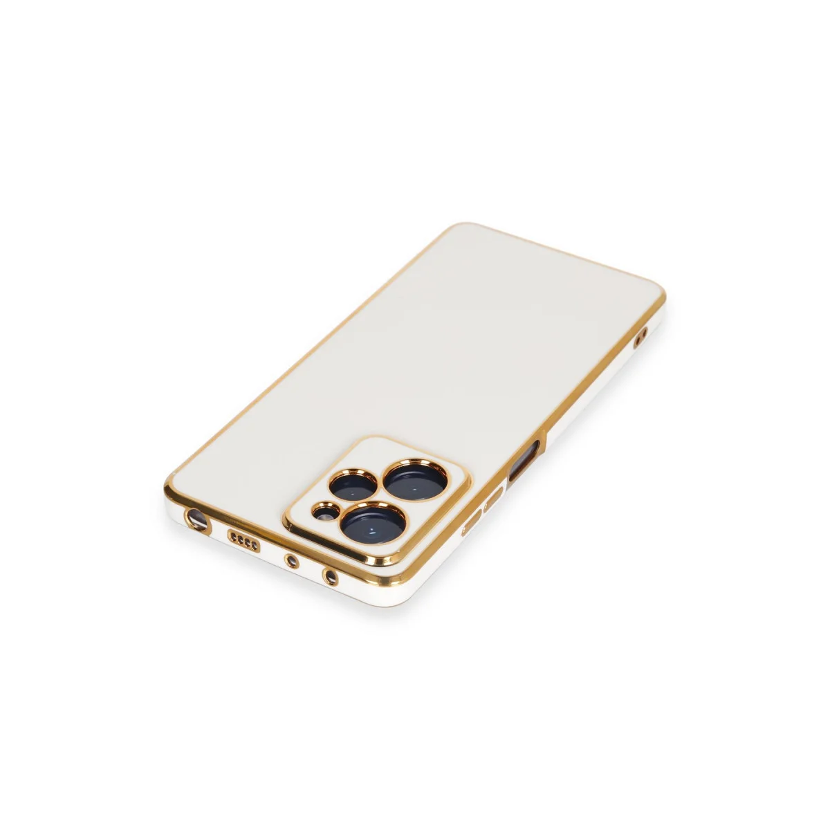 Poco X5 Pro 5G Kılıf Volet Silikon - Beyaz