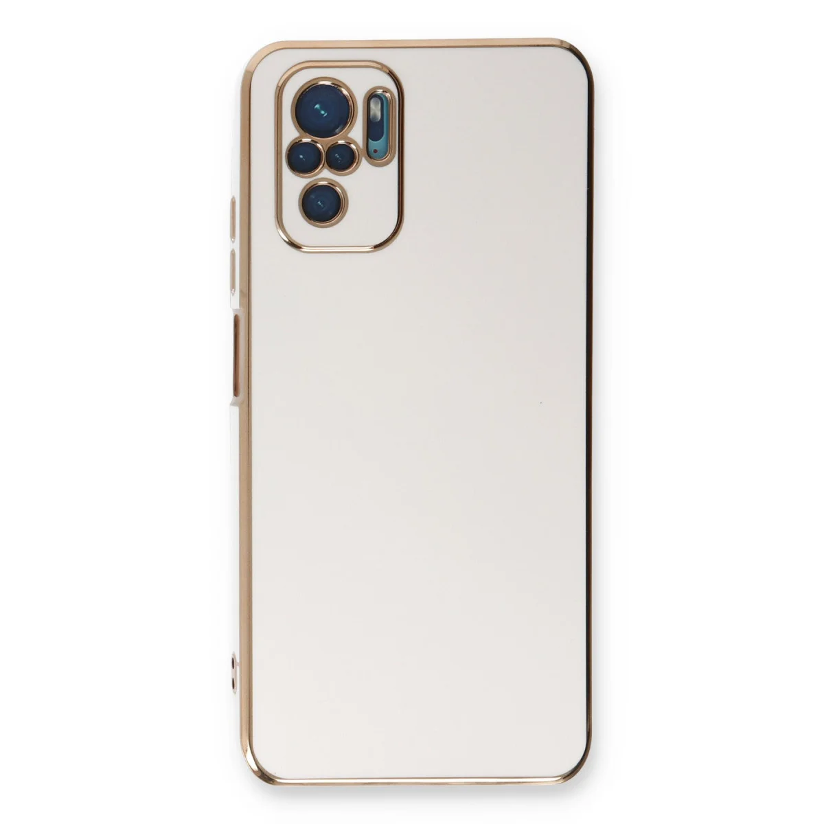 Redmi Note 10 Kılıf Volet Silikon - Beyaz