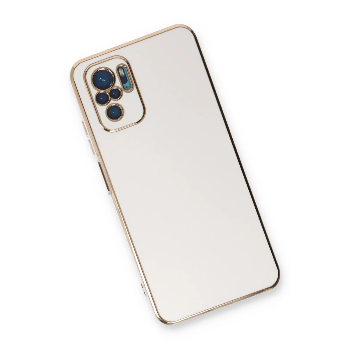Redmi Note 10 Kılıf Volet Silikon - Beyaz