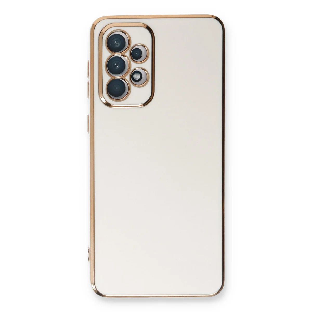 Galaxy A53 5G Kılıf Volet Silikon - Beyaz