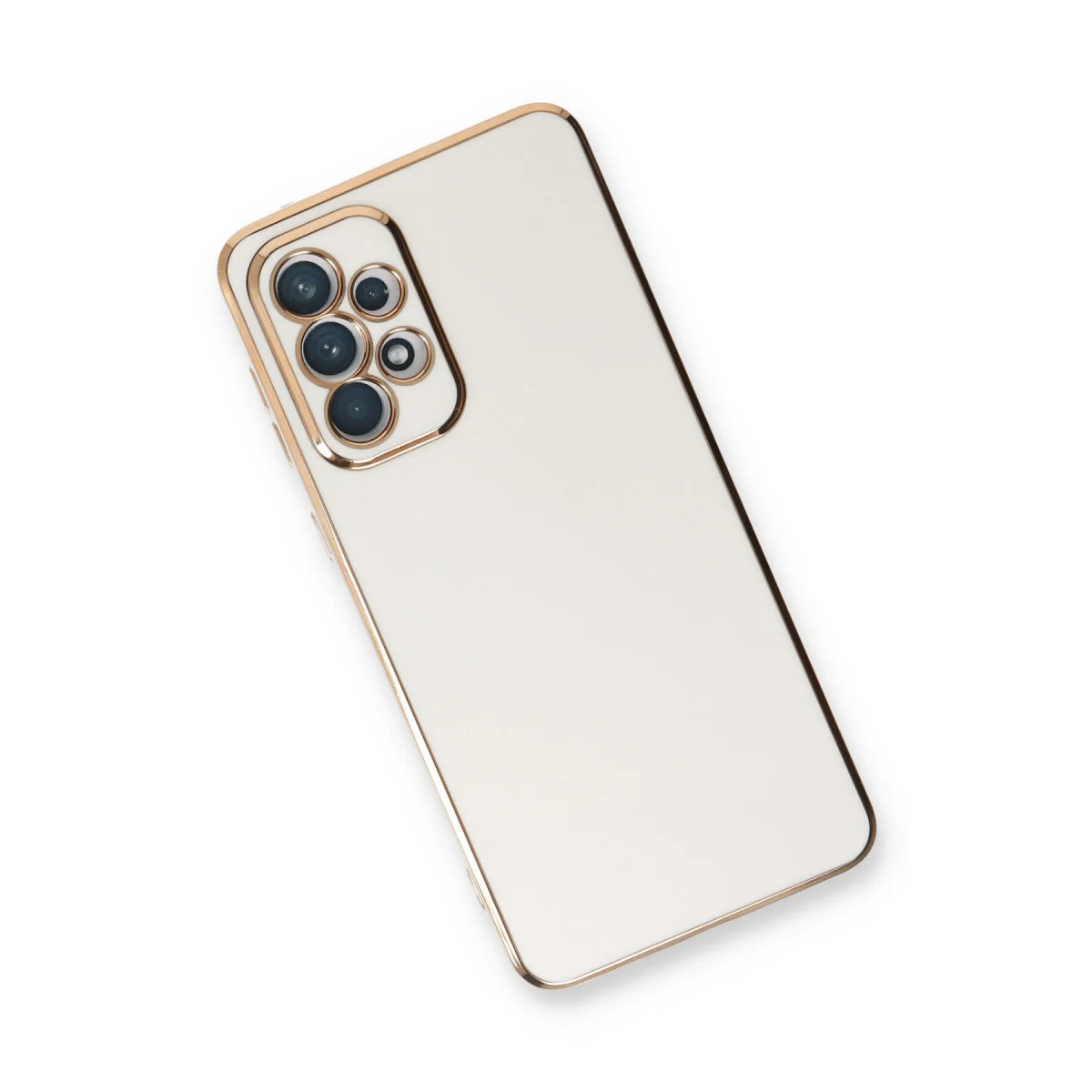 Galaxy A53 5G Kılıf Volet Silikon - Beyaz