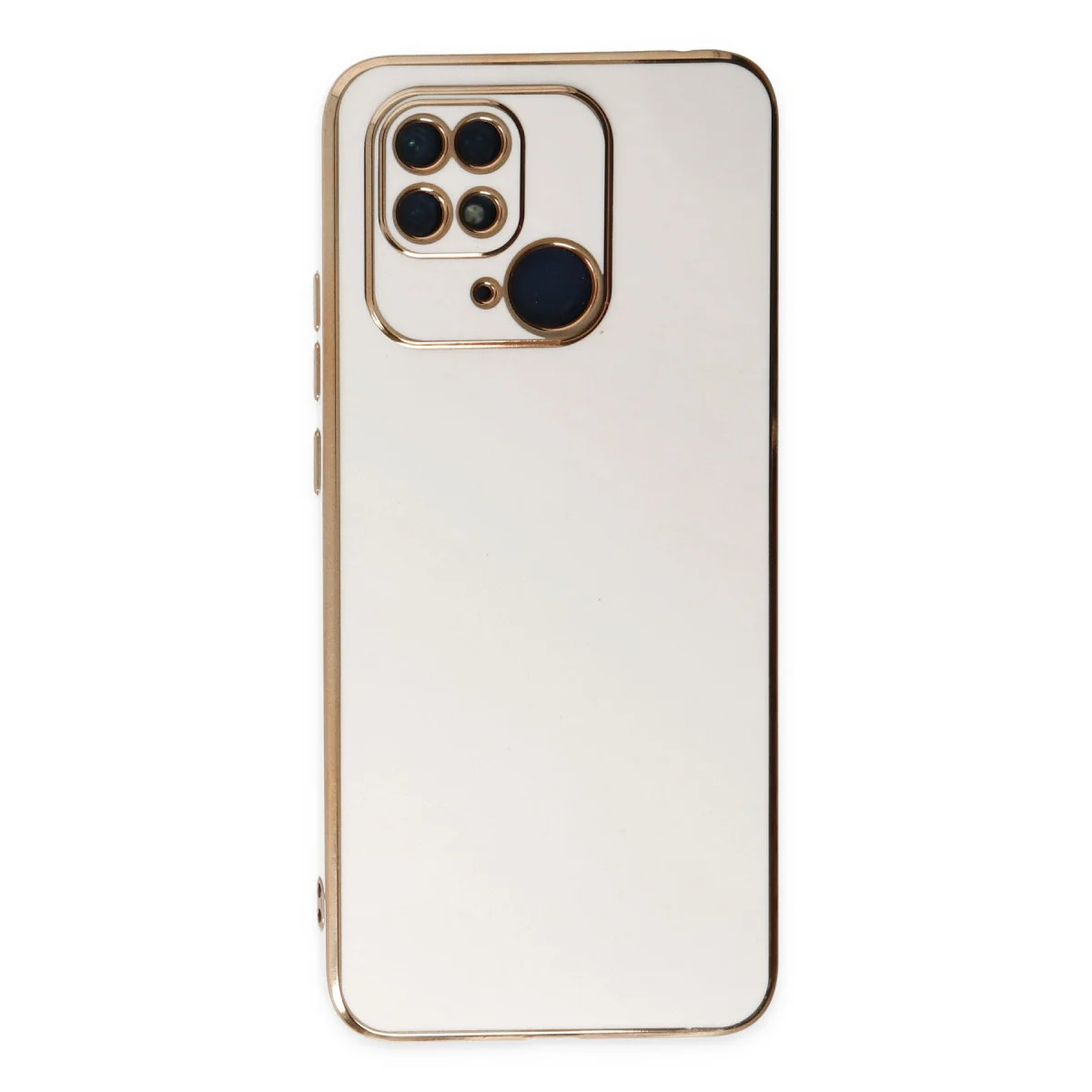 Redmi 10C Kılıf Volet Silikon - Beyaz