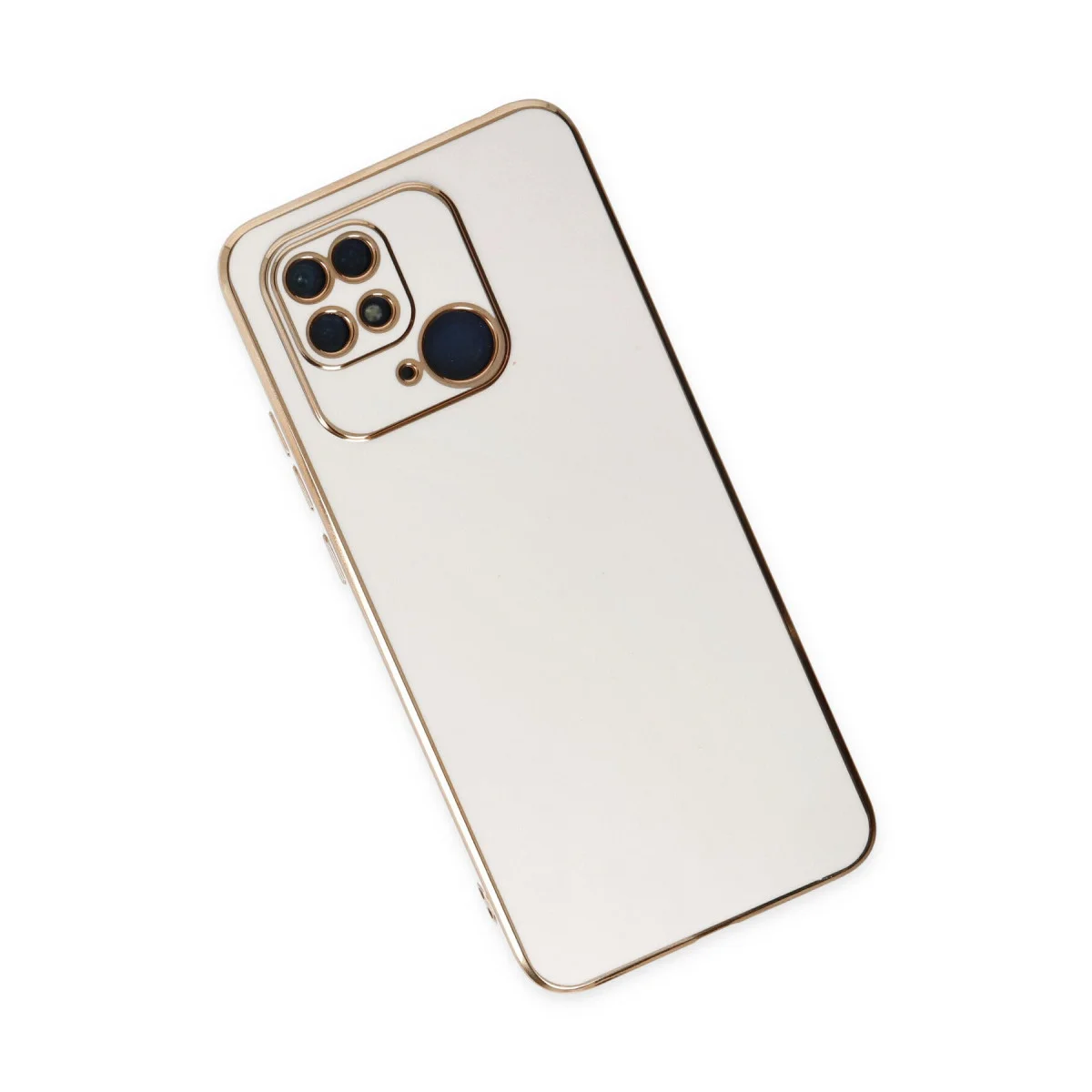 Redmi 10C Kılıf Volet Silikon - Beyaz