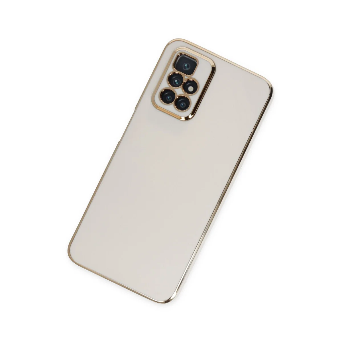Redmi 10 2022 Kılıf Volet Silikon - Beyaz