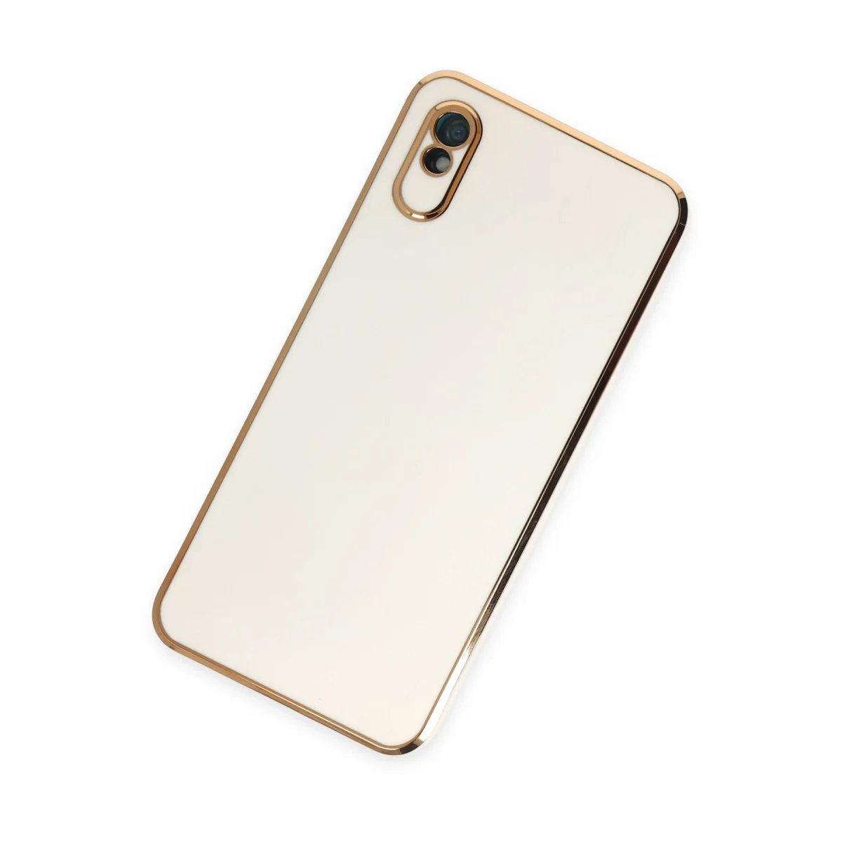 Redmi 9A Kılıf Volet Silikon - Beyaz