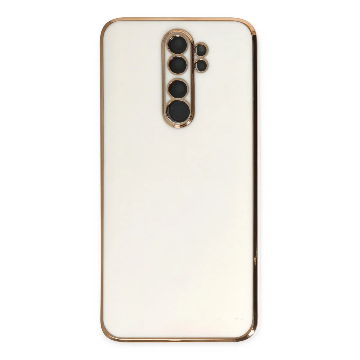 Redmi Note 8 Pro Kılıf Volet Silikon - Beyaz