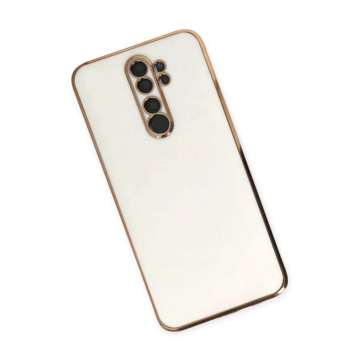 Redmi Note 8 Pro Kılıf Volet Silikon - Beyaz