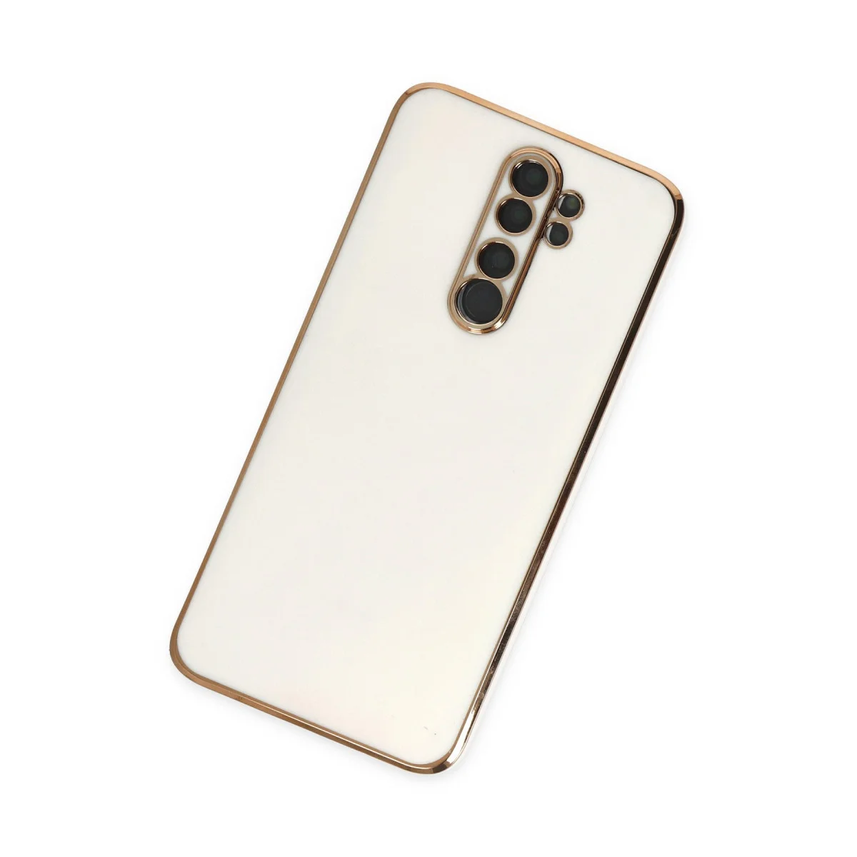 Redmi Note 8 Pro Kılıf Volet Silikon - Beyaz