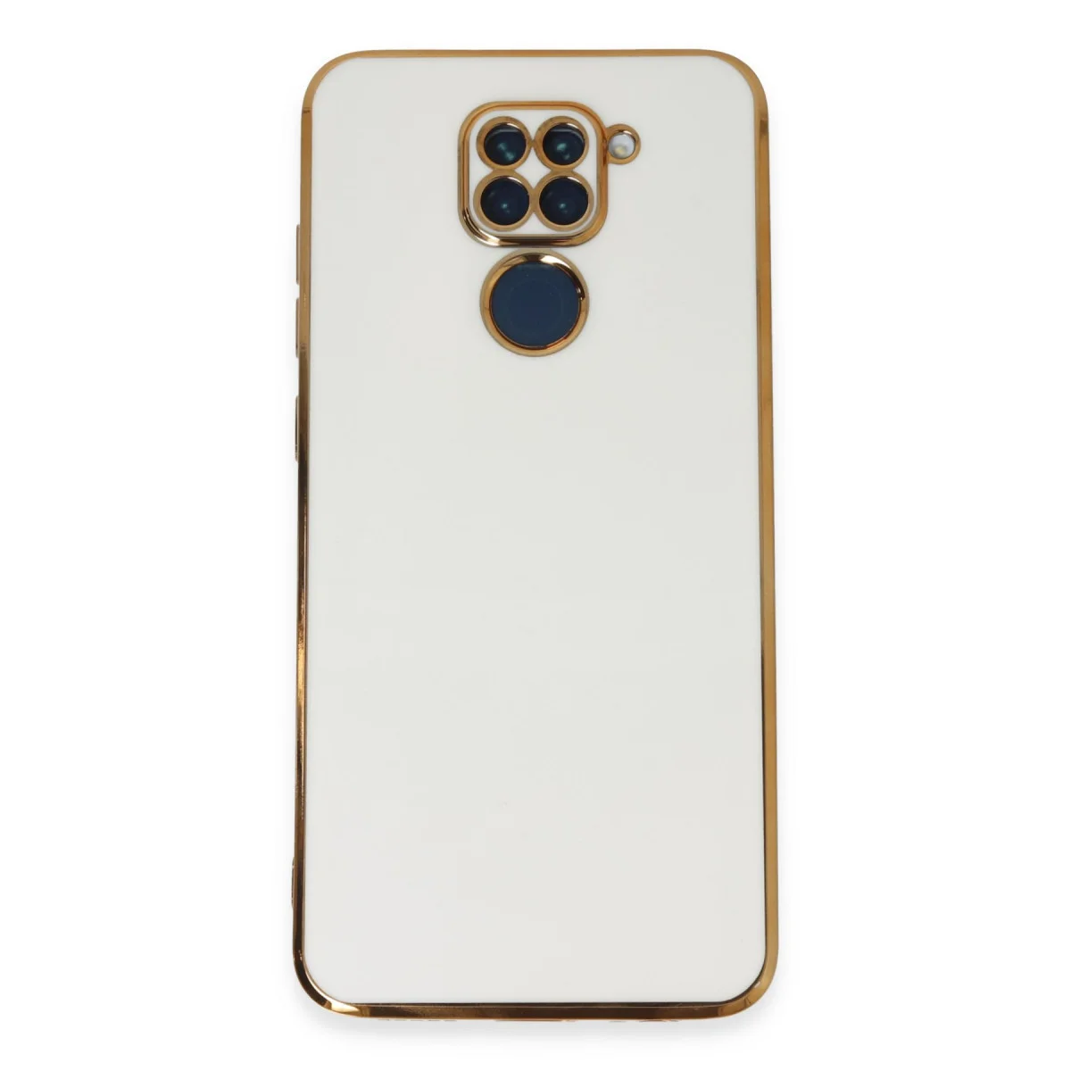 Redmi Note 9 Kılıf Volet Silikon - Beyaz