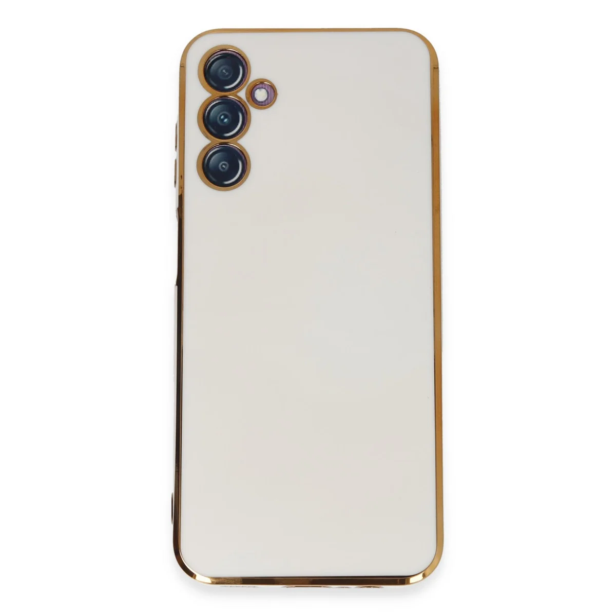 Galaxy M14 5G Kılıf Volet Silikon - Beyaz