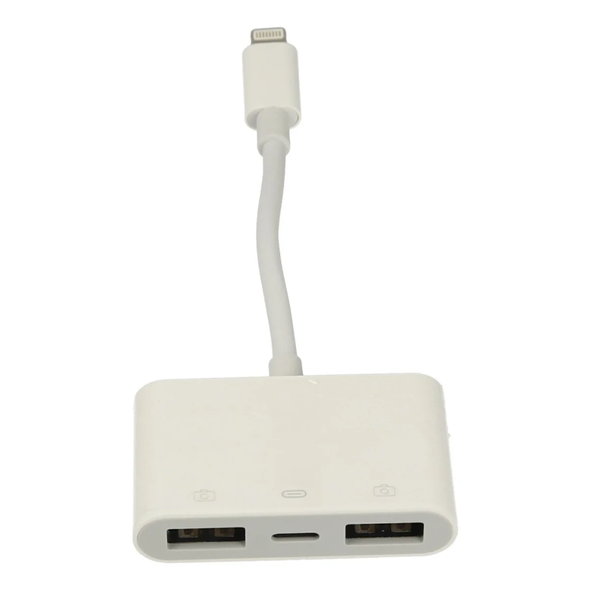 APR23 Iphone Otg 3in1 - Beyaz