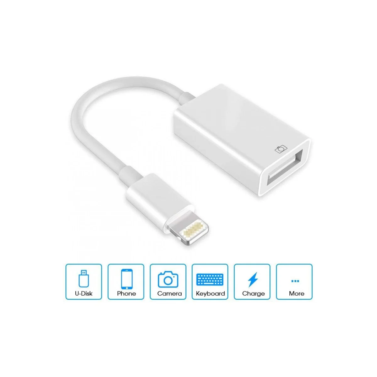 APR14 iPhone Otg - Beyaz