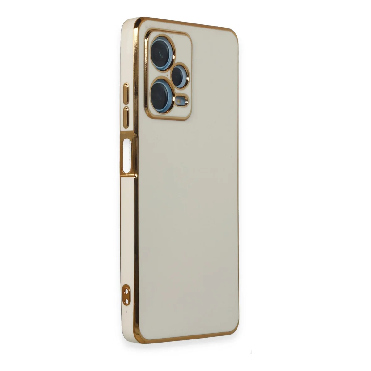 Redmi Note 12 Pro Plus Kılıf Volet Silikon - Beyaz